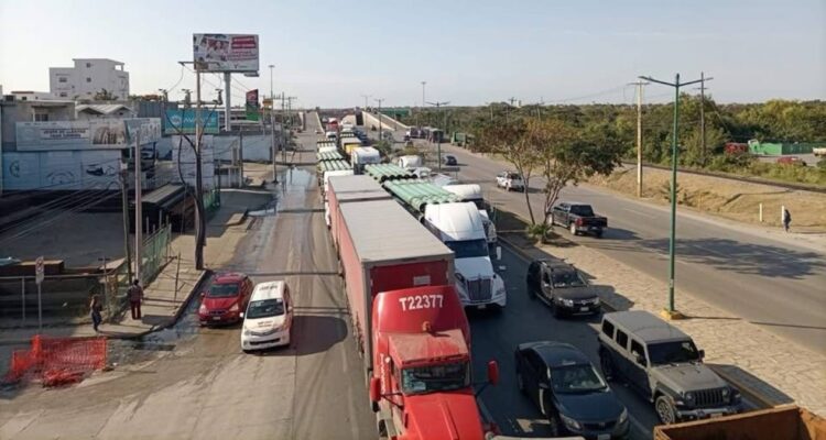 tránsito de carga en Altamira