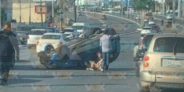 volcadura en Tampico