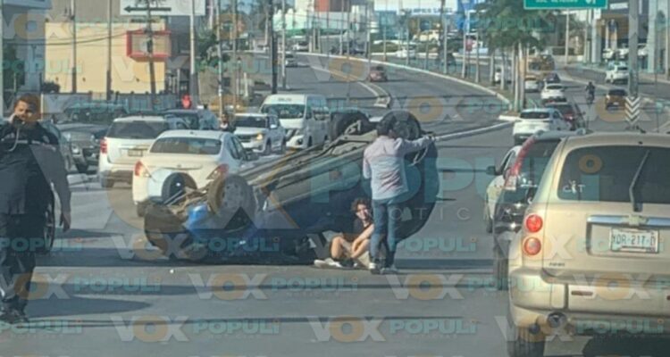 volcadura en Tampico