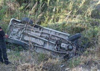 volcadura personas heridas Juárez