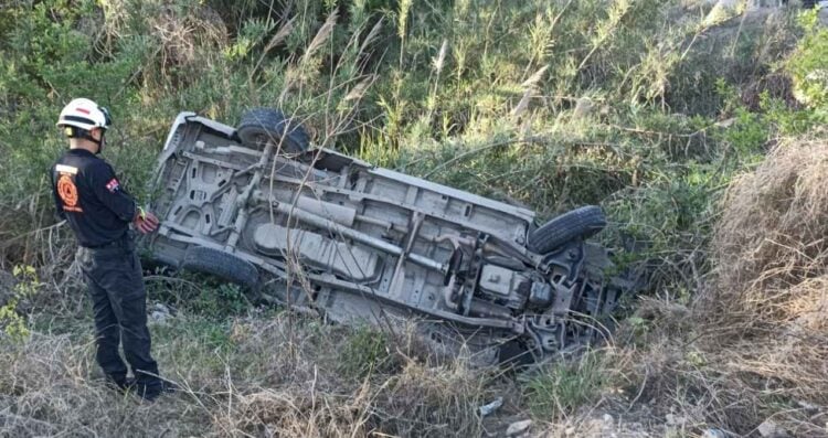 volcadura personas heridas Juárez