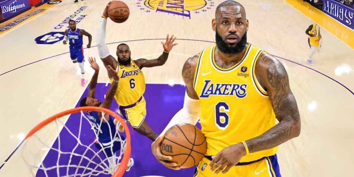 A sus 40 años, LeBron sigue jugando como si el tiempo no pasara