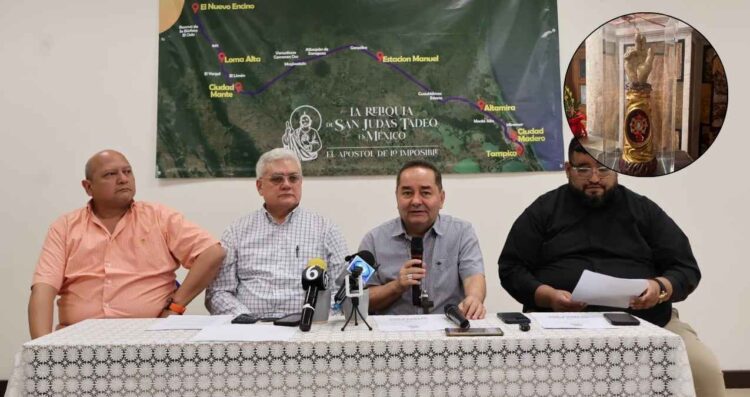 ¡No te lo pierdas! Las Reliquias de San Judas Tadeo llegan a Tampico muy pronto