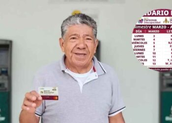¿A qué adultos mayores les toca recibir la Pensión Bienestar 2025 del 18 al 21 de marzo?