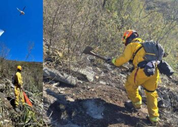 ¿Cuál es el avance en el combate del incendio del cerro del Fraile en Nuevo León?