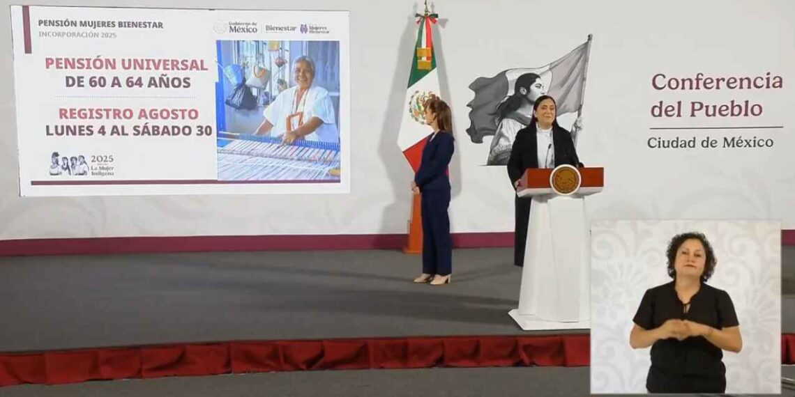 ¿Cuál es la fecha exacta de inscripción para la Pensión Mujeres Bienestar? Ariadna Montiel, Secretaria del Bienestar informa