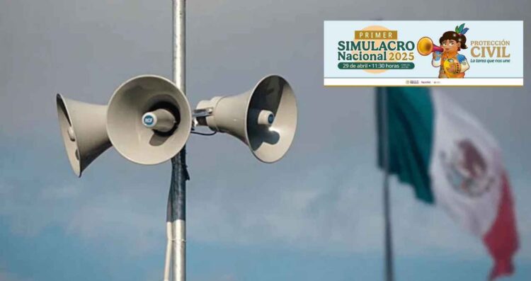 ¿Cuándo y a qué hora se llevará a cabo el Primer Simulacro Nacional 2025?