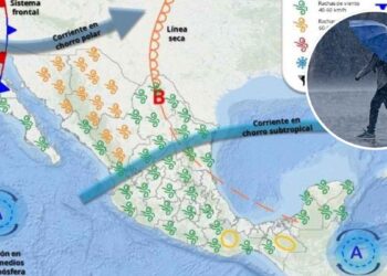 ¿Dónde lloverá o hará más calor en México este sábado según el SMN