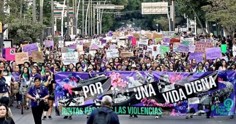 mujeres marchas estados