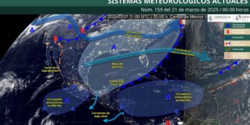 ¿En qué estados dejará fuertes lluvias el Frente Frío 36?