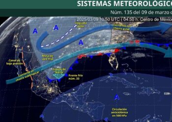 ¿En qué estados el frente frío 33 traerá lluvias intensas y rachas de viento