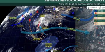 ¿En qué regiones se Pronóstico para este viernes 28 de marzo: ¿En qué regiones se registrarán fuertes lluvias y vientos?
