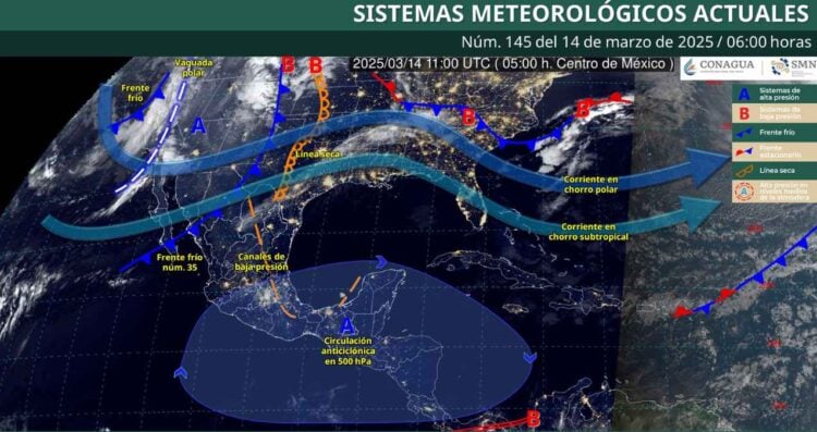 ¿Lluvia o calor? Así estará el clima en México este viernes 14 de marzo