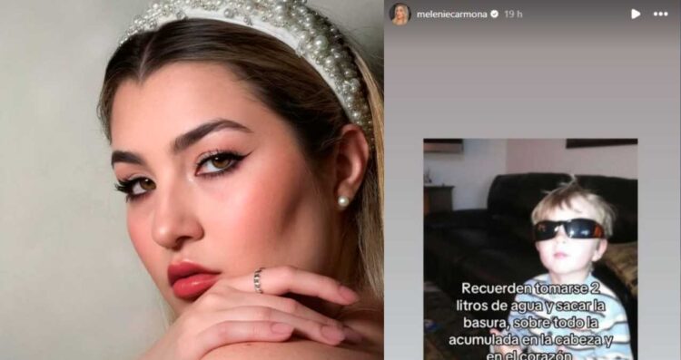 ¿Melenie Carmona comparte misterioso mensaje para Alicia Villarreal