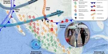¿Qué Estados de México tendrán registros de frío y lluvias este martes primero de abril?
