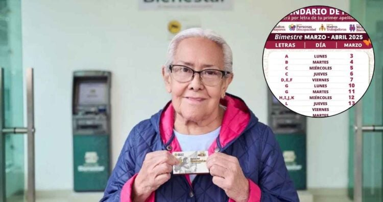 ¿Qué adultos mayores obtendrán la Pensión Bienestar 2025 mañana 7 de marzo?