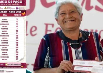 ¿Qué día no habrá pago de la Pensión Bienestar 2025 en marzo?