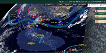 ¿Qué estados serán afectados por los vientos fuertes y las lluvias del frente frío 30
