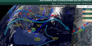 ¿Qué estados tendrán lluvias fuertes con posibles descargas eléctricas, según el SMN?
