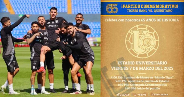 ¿Qué habrá en la celebración del 65 aniversario del equipo Tigres?