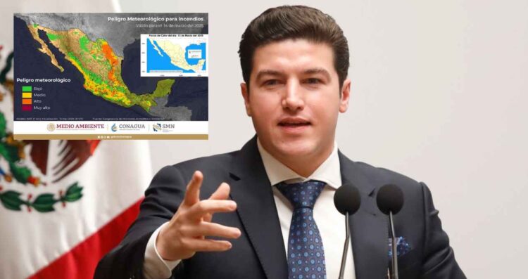 ¿Qué medidas ha tomado Samuel García ante el riesgo de incendios en Nuevo León
