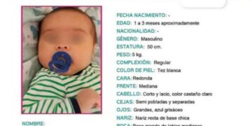 Abandonan a bebé de pocos meses frente a una casa en Venustiano Carranza, Michoacán