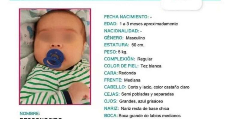 Abandonan a bebé de pocos meses frente a una casa en Venustiano Carranza, Michoacán