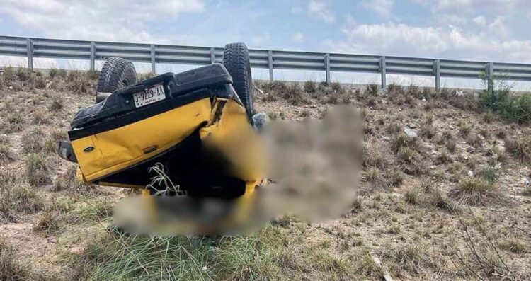 Accidente Nuevo Laredo-Monterrey