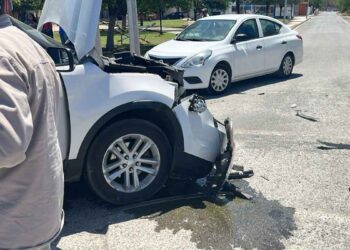 Accidente vial lesionadas Linares