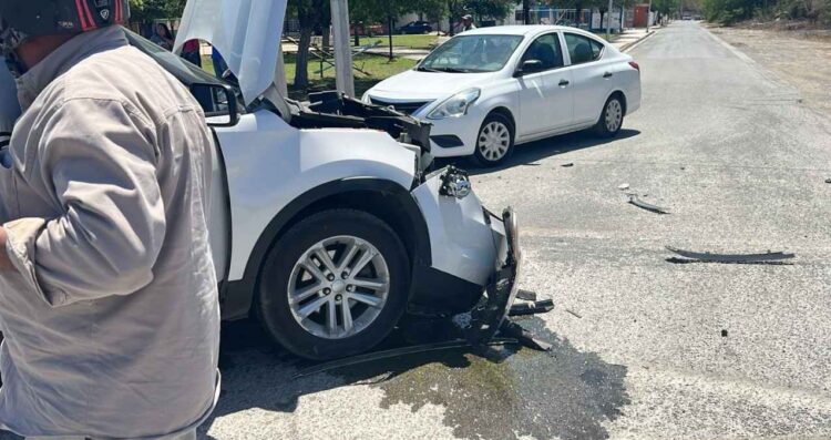 Accidente vial lesionadas Linares