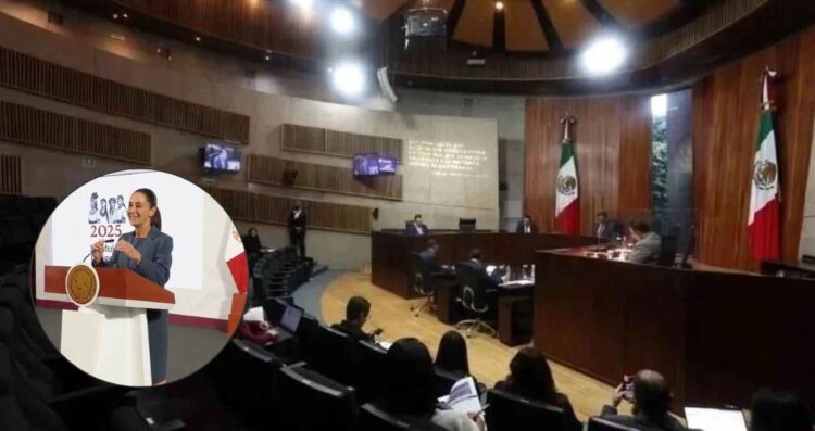 Afirma Claudia Sheinbaum que le corresponde al TEPJF depurar perfiles de aspirantes a elección judicial con posibles nexos delincuenciales