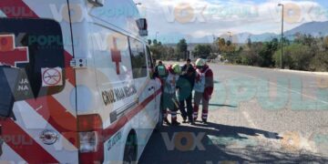 Albañil cae de vivienda en construcción y se lesiona en Ciudad Victoria