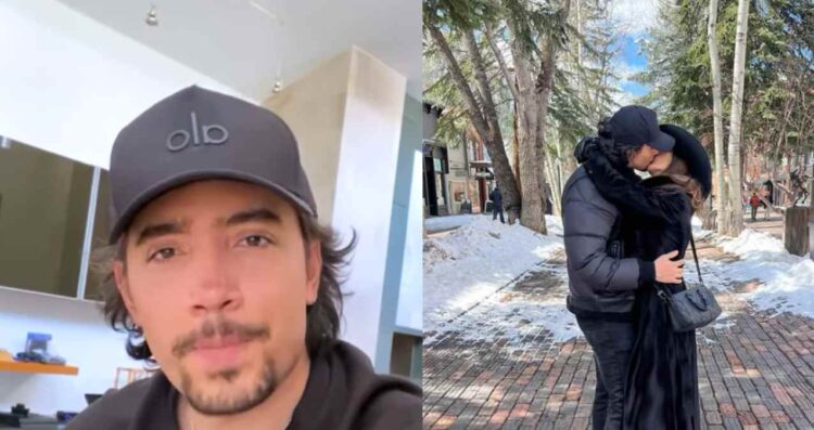 Alex Fernández reaparece sonriente tras accidente en la nieve