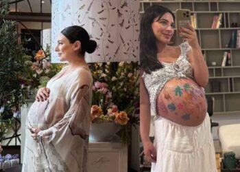 Ana Brenda celebra su último baby shower rodeada de su familia y amigas