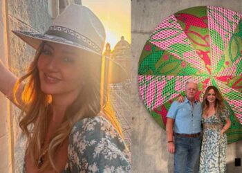 Andrea Legarreta viaja a Oaxaca con su papá y comparte momentos entrañables
