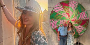 Andrea Legarreta viaja a Oaxaca con su papá y comparte momentos entrañables