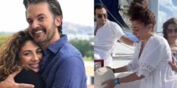 Anna Ferro lanza las cenizas de Fernando del Solar al mar y desata polémicas
