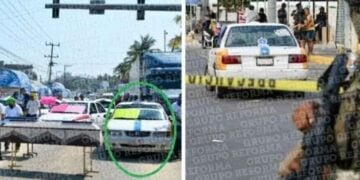 Asesinan taxista protestar Acapulco