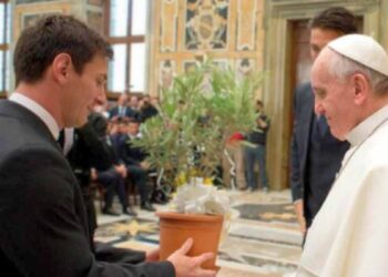 Esto dijo Messi tras conocer al Papa Francisco con todo el equipo