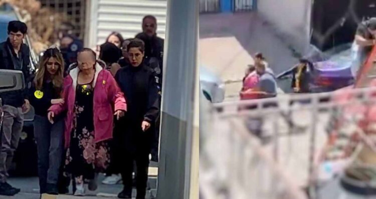 Así fue el momento exacto en el que detuvieron a Doña Carlota por ataque en Chalco