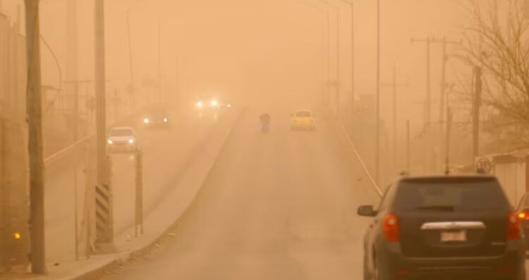 Así se vivió la tormenta en el desierto de Chihuahua