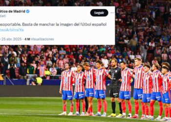 Copa del Rey: Esto dijo el Atlético de Madrid ante llanto de árbitro