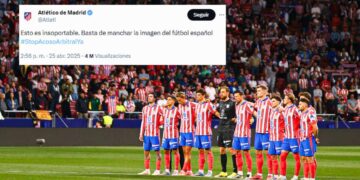 Copa del Rey: Esto dijo el Atlético de Madrid ante llanto de árbitro