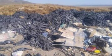 Autoridades investigan incendio en Tula, Tamaulipas; hubo riesgo para comunidades cercanas