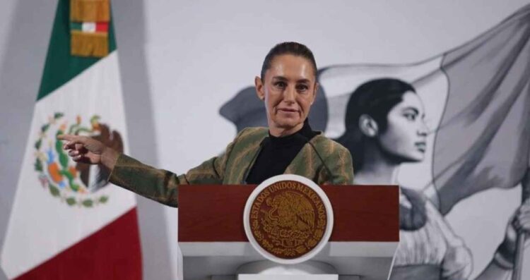 Sheinbaum agua Estados Unidos