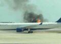 Avión de Delta se incendia antes de despegar en Orlando; evacúan a 200 pasajeros