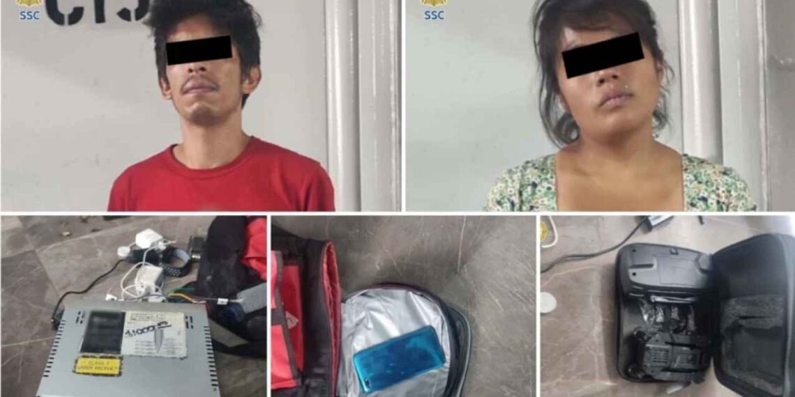 Caen ladrones en Metro UAM, CDMX, tras intentar vender objetos robados