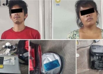Caen ladrones en Metro UAM, CDMX, tras intentar vender objetos robados