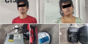 Caen ladrones en Metro UAM, CDMX, tras intentar vender objetos robados