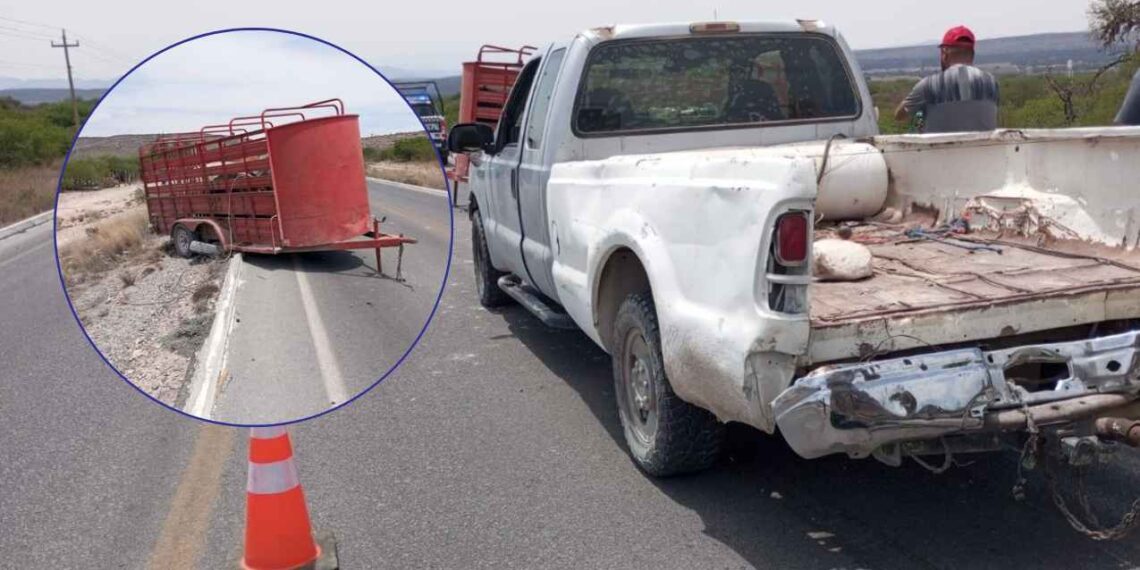 Camioneta pierde control Dr. Arroyo